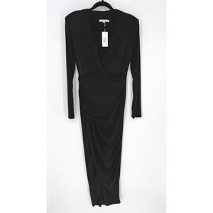 BALTIC BORN PIERCE SHIMMER GOWN BLACK NWT XL